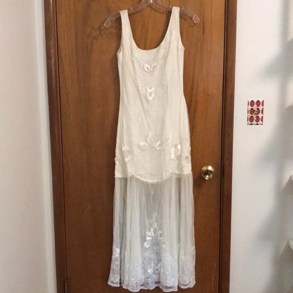 🤍✨ Vintage 1996 Carmen Marc Valvo Wedding Dress Size 4 ✨🤍
